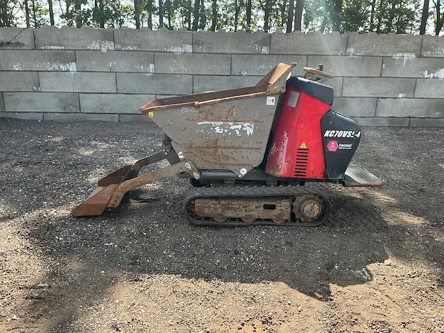 2018 kubota kc70vsl-4 dumper - afbeelding 12 van  28