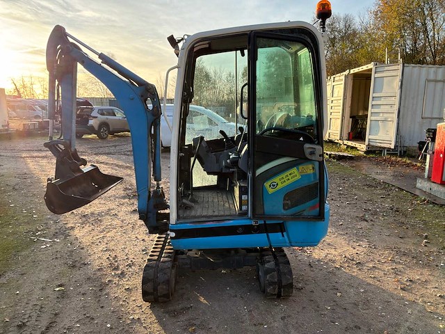 2018 kubota kx016-4 minigraafmachine - afbeelding 2 van  30