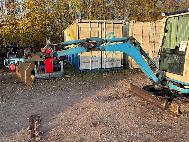 2018 kubota kx016-4 minigraafmachine - afbeelding 8 van  30