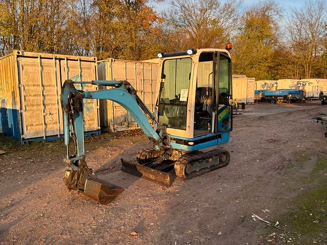 2018 kubota kx016-4 minigraafmachine - afbeelding 1 van  30