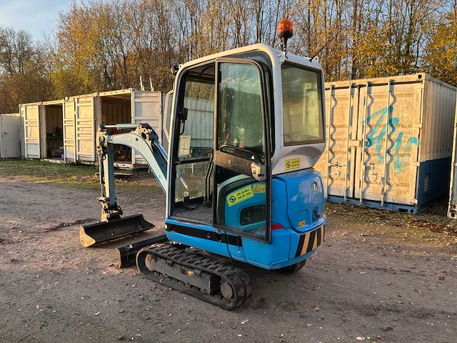 2018 kubota kx016-4 minigraafmachine - afbeelding 23 van  30