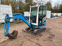 2018 kubota kx016-4 minigraafmachine - afbeelding 1 van  31