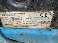 2018 kubota kx016-4 minigraafmachine - afbeelding 25 van  31