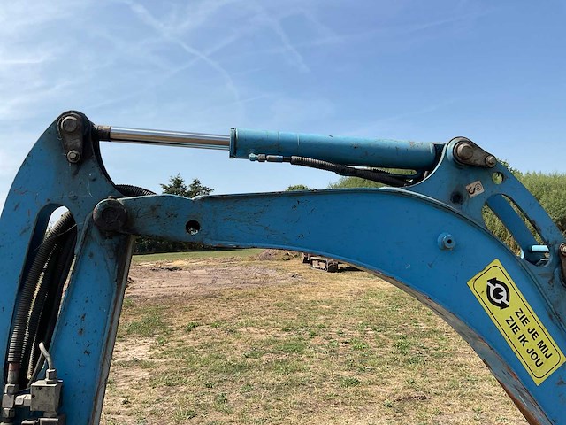 2018 kubota kx019-4 minigraafmachine - afbeelding 10 van  18
