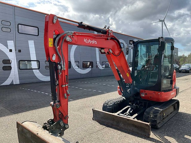 2018 kubota kx042-4 minigraafmachine - afbeelding 7 van  36