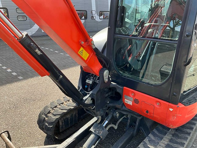 2018 kubota kx042-4 minigraafmachine - afbeelding 13 van  36