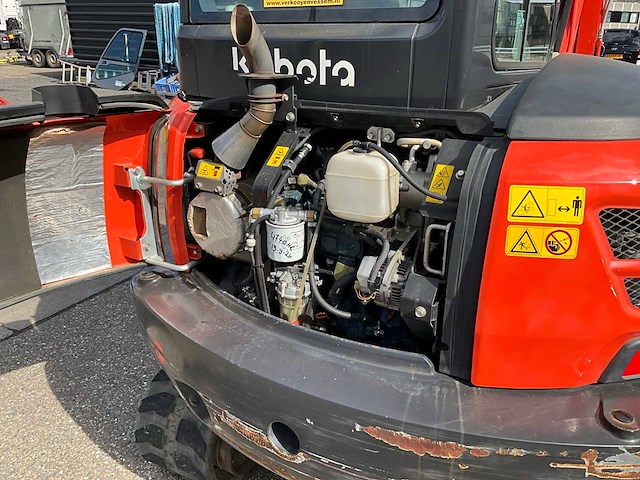 2018 kubota kx042-4 minigraafmachine - afbeelding 20 van  36