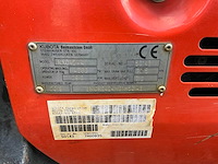 2018 kubota kx042-4 minigraafmachine - afbeelding 24 van  36