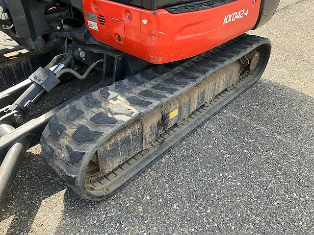 2018 kubota kx042-4 minigraafmachine - afbeelding 31 van  36