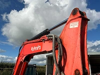2018 kubota kx080-4 midigraafmachine - afbeelding 4 van  25