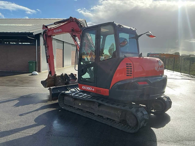 2018 kubota kx080-4 midigraafmachine - afbeelding 20 van  25