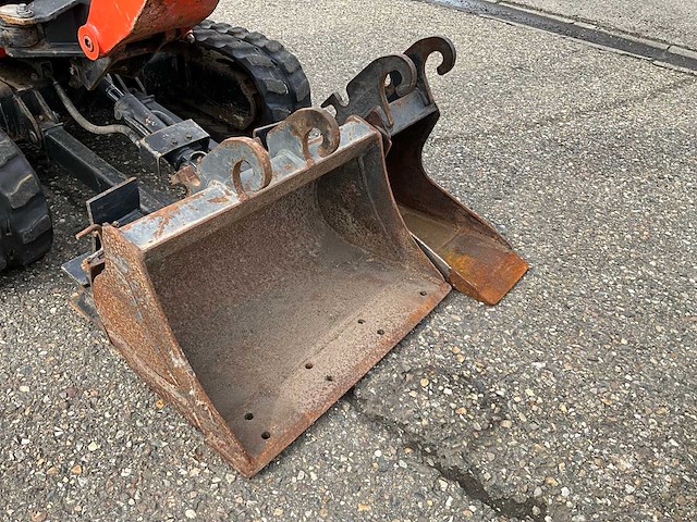 2018 kubota u10-3 minigraafmachine - afbeelding 10 van  35