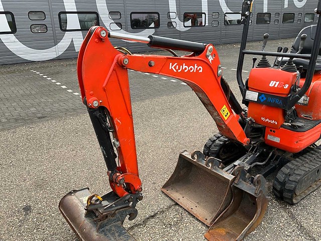2018 kubota u10-3 minigraafmachine - afbeelding 11 van  35