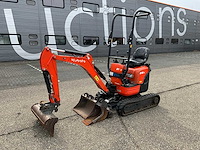 2018 kubota u10-3 minigraafmachine - afbeelding 1 van  35