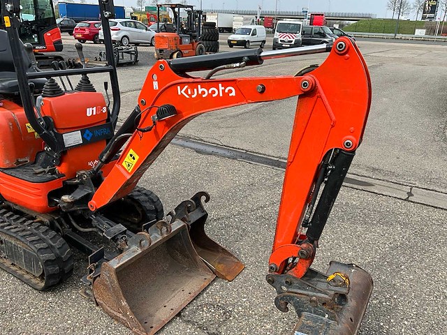 2018 kubota u10-3 minigraafmachine - afbeelding 13 van  35