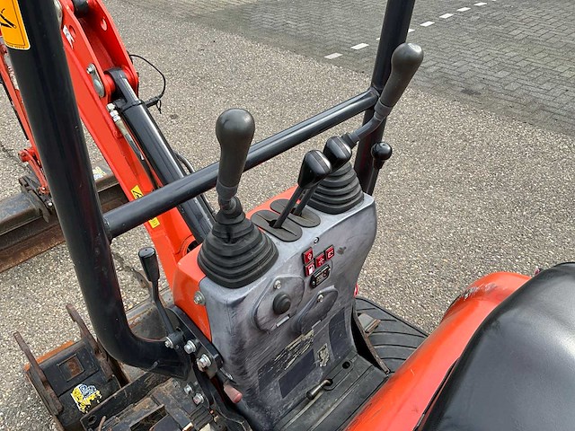 2018 kubota u10-3 minigraafmachine - afbeelding 20 van  35