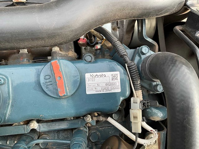 2018 kubota u10-3 minigraafmachine - afbeelding 27 van  35