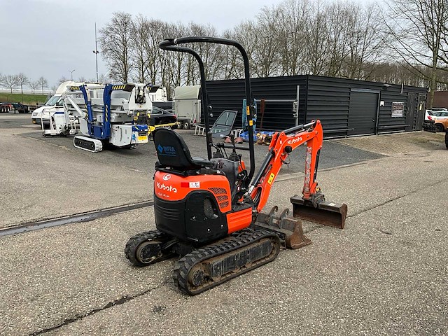 2018 kubota u10-3 minigraafmachine - afbeelding 31 van  35