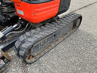 2018 kubota u10-3 minigraafmachine - afbeelding 35 van  35