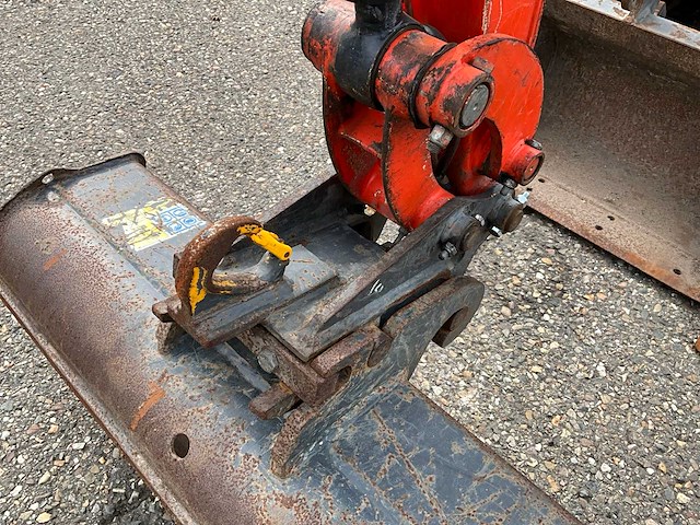 2018 kubota u10-3 minigraafmachine - afbeelding 8 van  35