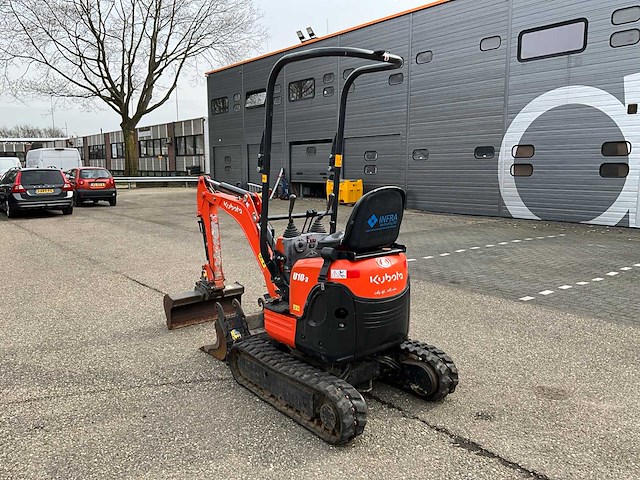 2018 kubota u10-3 minigraafmachine - afbeelding 23 van  35
