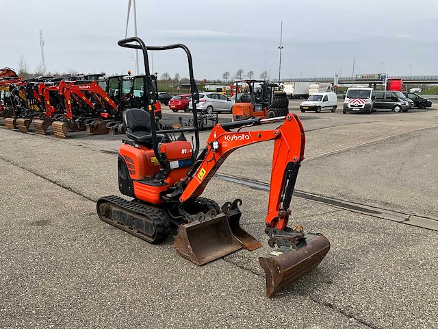 2018 kubota u10-3 minigraafmachine - afbeelding 33 van  35