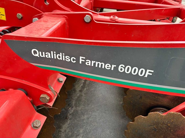 2018 kverneland qualidisc farmer 6000f - cultivator - afbeelding 15 van  28