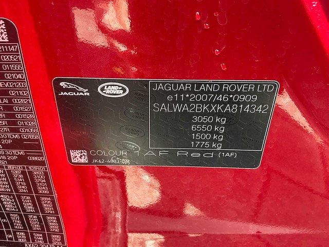 2018 land rover range rover sport 3.0 sdv6 hse dyn. 7p personenauto - afbeelding 17 van  26