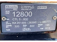 2018 lehnhoff ctl-5-800 graafbak - afbeelding 6 van  6