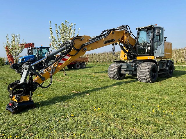 2018 liebherr a914 litronic banden graafmachine - afbeelding 23 van  57