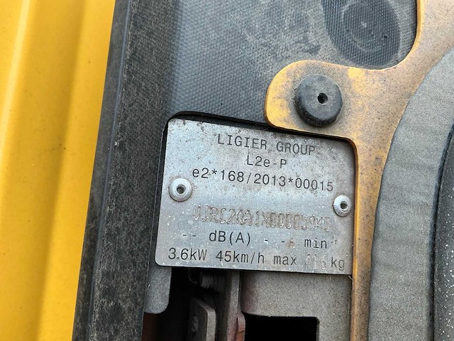 2018 ligier pulse 3 ev-339-lt e-scooter - afbeelding 22 van  29