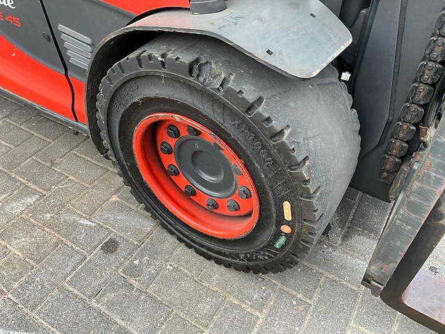 2018 linde e 45 vorkheftruck - afbeelding 14 van  24