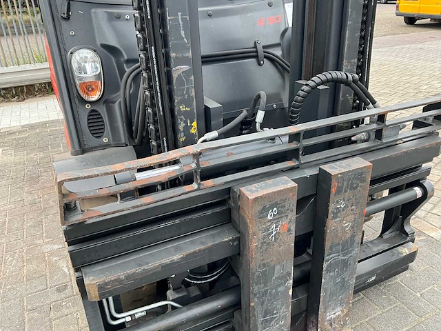 2018 linde e 50 vorkheftruck - afbeelding 2 van  17