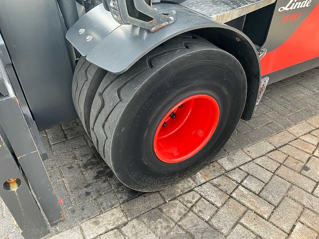 2018 linde e 80 vorkheftruck - afbeelding 14 van  30