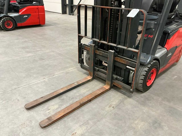 2018 linde e14-02 vorkheftruck - afbeelding 2 van  19