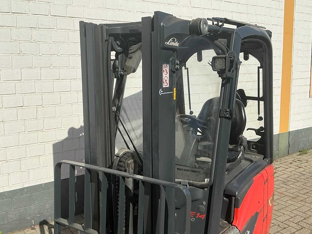 2018 linde e14-02 vorkheftruck - afbeelding 2 van  23