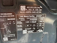 2018 linde e16-02 vorkheftruck - afbeelding 9 van  10