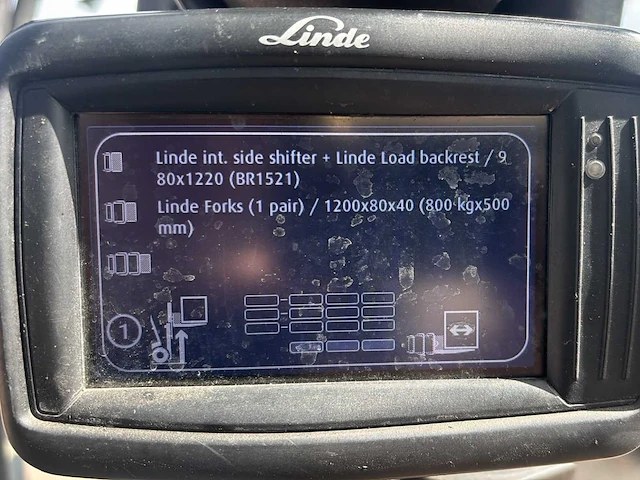 2018 linde e16-02 vorkheftruck - afbeelding 10 van  10