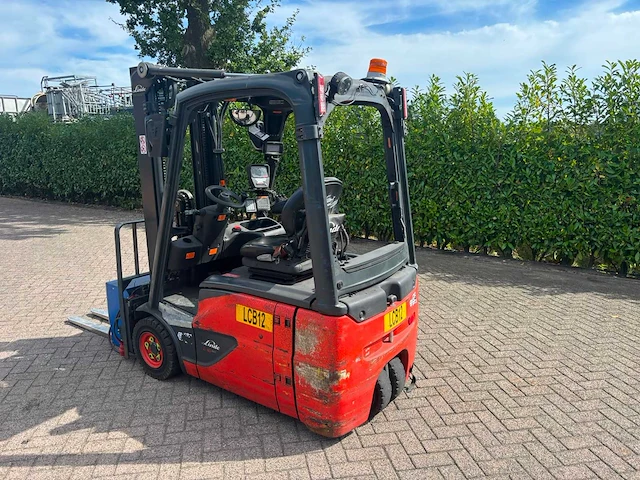 2018 linde e16-02 vorkheftruck - afbeelding 2 van  10