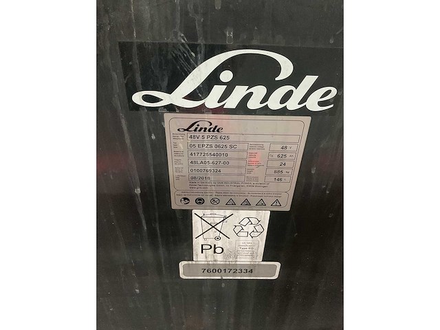 2018 linde e16 evo vorkheftruck - afbeelding 13 van  14