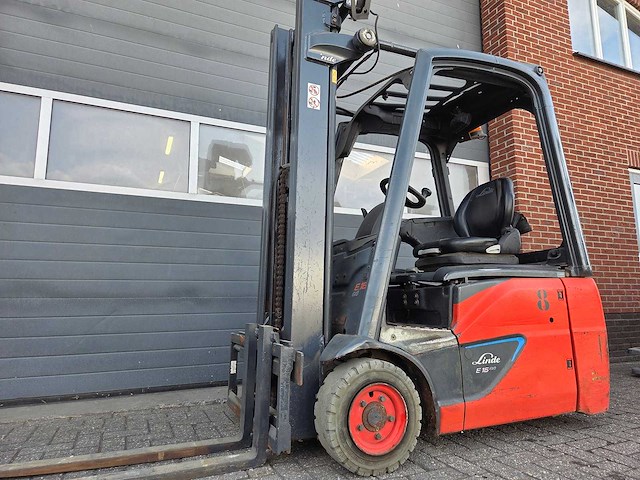2018 linde e16c-02 accu 2024 vorkheftruck - afbeelding 1 van  4