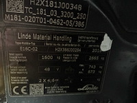 2018 linde e16c-02 vorkheftruck