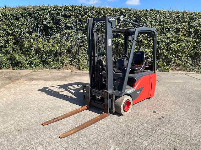 2018 linde e18-02 vorkheftruck - afbeelding 1 van  10