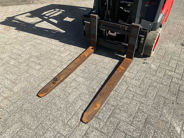 2018 linde e18-02 vorkheftruck - afbeelding 5 van  10