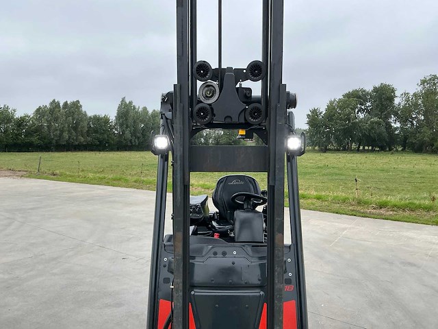 2018 linde e18ph-02 vorkheftruck meet weeg systeem - afbeelding 18 van  42