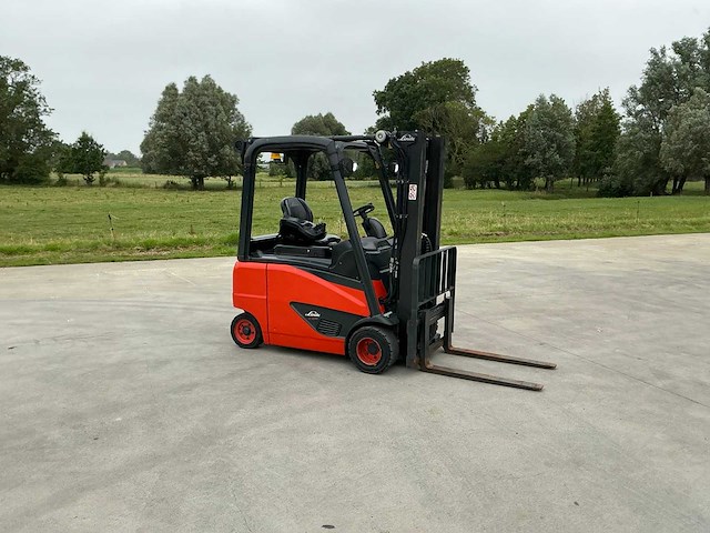 2018 linde e18ph-02 vorkheftruck meet weeg systeem - afbeelding 29 van  42