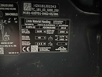 2018 linde e18ph-02 vorkheftruck meet weeg systeem