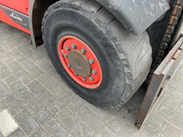 2018 linde h 50 evo vorkheftruck - afbeelding 7 van  25