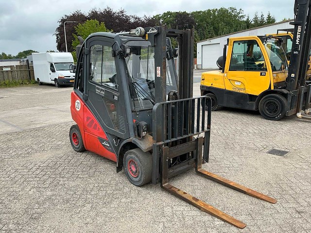 2018 linde h20d vorkheftruck - afbeelding 3 van  6