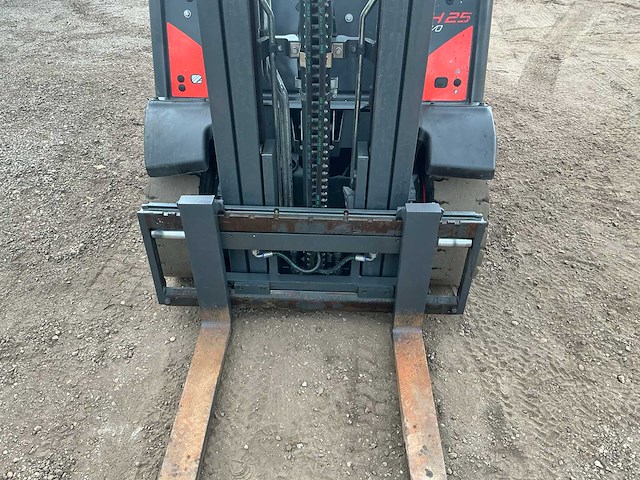 2018 linde h25 vorkheftruck - afbeelding 13 van  16